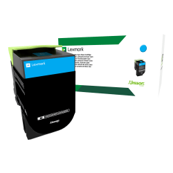 Lexmark™ 701C Cyan Return Program Toner Cartridge
