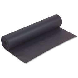 Pacon® Rainbow Duo-Finish Kraft Paper Roll, 36" x 1000', Black