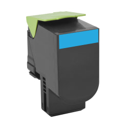 Lexmark™ 801C Cyan Return Program Toner Cartridge