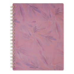 TUL® Spiral-Bound Notebook, 7-1/2" x 10", 1 Subject, Narrow Ruled, 80 Sheets, Mauve