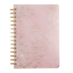 2023-2024 Russell+Hazel A5 15-Month Weekly/Monthly Planner, 5-7/8" x 8-1/4", Blush Floral, October to December, 76312
