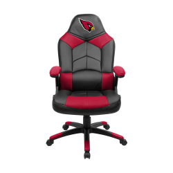 Imperial NFL Faux Leather Oversized Computer Gaming Chair, Arizona Cardinals
