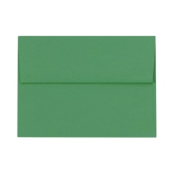 LUX Invitation Envelopes, A6, Peel & Press Closure, Holiday Green, Pack Of 50