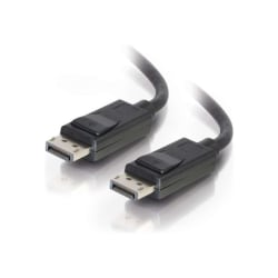 C2G 3ft Ultra High Definition DisplayPort Cable with Latches - 8K DisplayPort Cable - M/M - DisplayPort cable - 54400