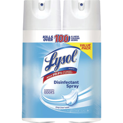 Lysol Linen Disinfectant Spray, Crisp Linen Scent, 12.5 Oz, Pack Of 2