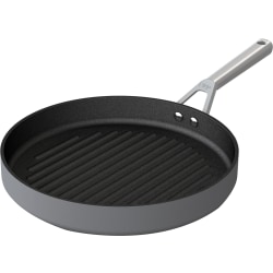 Ninja Foodi NeverStick Premium 12" Round Grill Pan, Slate Gray