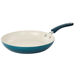Oster Corbett Non-Stick Aluminum Frying Pan, 2-3/16"H x 12"W x 20"D, Turquoise