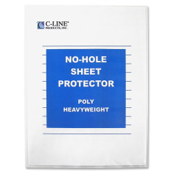 C-Line Sheet Protector - Letter 8.50" x 11" - Polypropylene - 25 / Box - Clear"