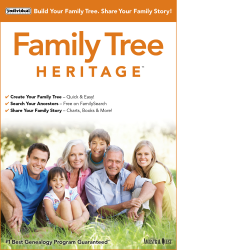 Individual Software Family Tree Heritage (Windows)