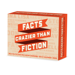 2026 Willow Creek Press Page-A-Day Daily Desk Calendar, 6-1/4" x 5-1/2", Facts Crazier Than Fiction, January To December, 55175