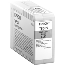 Epson UltraChrome HD T850 Original Inkjet Ink Cartridge - Light Black Pack - Inkjet