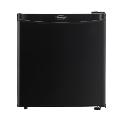 Danby 1.6 Cu. Ft. Compact Refrigerator, Black, DAR016A1BDB