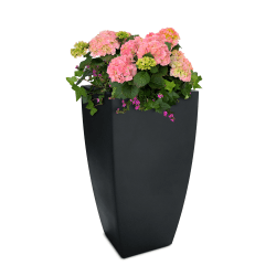Mayne Kobi Planter, 32"H, Black