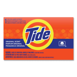 Tide Powder Laundry Detergent Vending Box, 1.5 Oz, Pack Of 156 Boxes