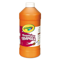 Crayola® Premier Tempera Paint, 32 Oz, Orange