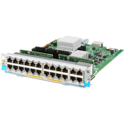 HPE - Expansion module - Gigabit Ethernet (PoE+) x 20 + 1/2.5/5/10GBase-T (PoE+) x 4 - for HPE Aruba 5406R, 5406R 16, 5406R 44, 5406R 8-port, 5406R zl2, 5412R, 5412R 92, 5412R zl2