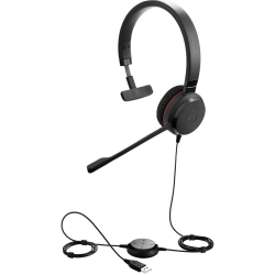 Jabra Evolve 20SE UC Mono - Mono - USB - Wired - 32 Ohm - 150 Hz to 7 kHz - Over-the-head - Monaural - 4993829409