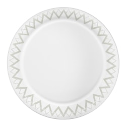 Highmark® Paper Plates, 8-3/4", Printed White, Pack Of 125