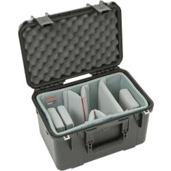 SKB iSeries Protective Case With Fitted Foam Liner, 15"H x 9"W x 9-1/2"D, Black