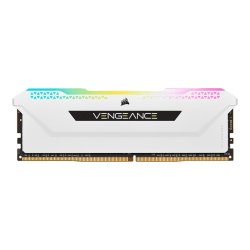 CORSAIR Vengeance RGB PRO SL - DDR4 - kit - 32 GB: 2 x 16 GB - DIMM 288-pin - 3200 MHz / PC4-25600 - CL16 - 1.35 V - unbuffered - non-ECC - white