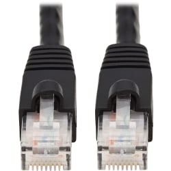 Eaton Tripp Lite Series Cat6a 10G Snagless UTP Ethernet Cable (RJ45 M/M), Black, 10 ft. (3.05 m) - Patch cable (DTE) - N261010BK
