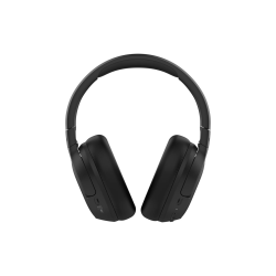 Belkin SoundForm Isolate Noise Cancelling Over-Ear Headphones, USB Type C, Mini-Phone (3.5mm), Wired/Wireless, Binaural, Circumaural, Black