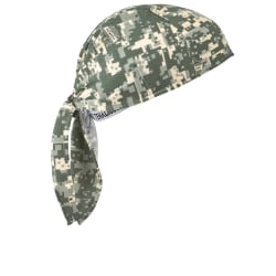 Ergodyne Chill-Its® 6615 High-Performance Dew Rags, Camo, Pack Of 6 Dew Rags