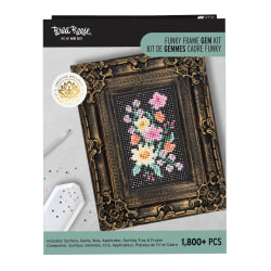 Vivid by Brea Reese® Funky Frame Gem Kit, Flowers