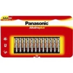 Panasonic Plus LR03PA/24B General Purpose Battery - For Multipurpose - AAA - Alkaline - 24 / Pack