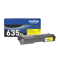 Brother TN635XL Yellow High Yield Toner Cartridge (TN635XLY)