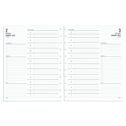TUL® Discbound Daily Refill Pages, Hourly Appointment Times, Letter Size, January To December 2023
