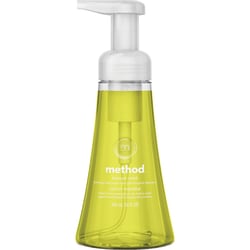 Method® Antibacterial Foam Gel Hand Wash Soap, Lemon Mint, 10 Oz Bottle