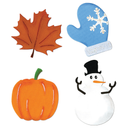 Sizzix SuperStar Seasonal 4-Die Set