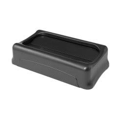 Rubbermaid® Commercial Slim Jim® Swing Lid, Black