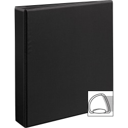 Avery® Durable View 3-Ring Binder, 1 1/2" D Rings, Black