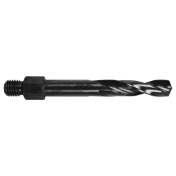Rocky Mountain Twist Threaded Shank Drill Bit, #30, 2-1/8", Black