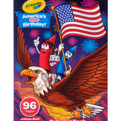 Crayola America's 250th 96pg Coloring Book