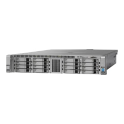 Cisco UCS C240 M4 High-Density Rack Server (Small Form Factor Hard Disk Drive Model) - Server - rack-mountable - 2U - 2-way - no CPU - RAM 0 GB - SATA/SAS - hot-swap 2.5" bay(s) - no HDD - G200e - GigE - no OS - monitor: none - DISTI