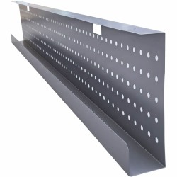 Lorell Invent Training Table Components - 66" Width x 3" Depth x 10" Height x 39.37 mil Thickness - Durable - Steel - Silver - 1 Each
