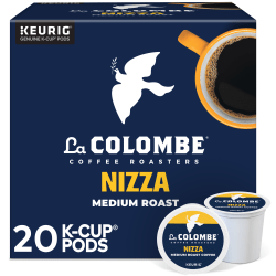 La Colombe® Nizza Medium Roast Coffee Keurig K-Cup Pods, Single Serve, Pack Of 20 Pods