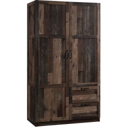 Sauder® Select Storage Wardrobe Cabinet, 71-1/8"H x 40"W x 19-1/2"D, Reclaimed Pine