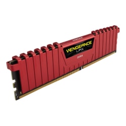 Corsair 8GB DDR4 SDRAM Memory Module - 8 GB (1 x 8GB) - DDR4-2400/PC4-19200 DDR4 SDRAM - 2400 MHz - CL16 - 1.20 V - Unbuffered - 288-pin - DIMM