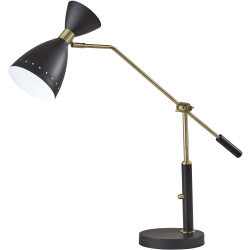 Adesso® Oscar Adjustable Desk Lamp, 31-3/4"H, Black
