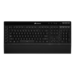 Corsair K57 RGB Wireless Gaming Keyboard (NA) - Wired/Wireless Connectivity - Bluetooth/RF - Black