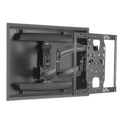 Chief Thinstall 18" Dual Arm Extension TV Wall Mount - For Displays 32-65" - Black - Height Adjustable - 32" to 65" Screen Support - 75 lb Load Capacity - 100 x 100, 600 x 400 - Yes
