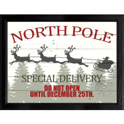 Timeless Frames® Holiday Framed Art, 18" x 14", Special Delivery