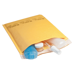 Sealed Air Self-Seal Bubble Mailers, 12 1/2" x 19", Kraft, Pack Of 25