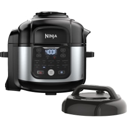 Ninja Foodi FD302 11-in-1 Pro Pressure Cooker/Air Fryer, Black