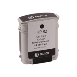 Clover Imaging Group™ Remanufactured Black High-Yield Ink Cartridge Replacement For HP 82, CH565A