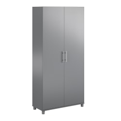 Ameriwood™ Home Camberly 36"W Utility Storage Cabinet, Gray